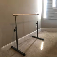 Barre réglable en hauteur portable pour support extensible barre de danse danse Ballet Barre pôle Pilates danse enfants et adultes
