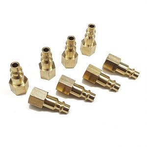 Conector de manguera de aire NPT de <span class=keywords><strong>1</strong></span>/4 ", accesorios de rosca hembra, acoplador rápido de latón PF - Product Image 3