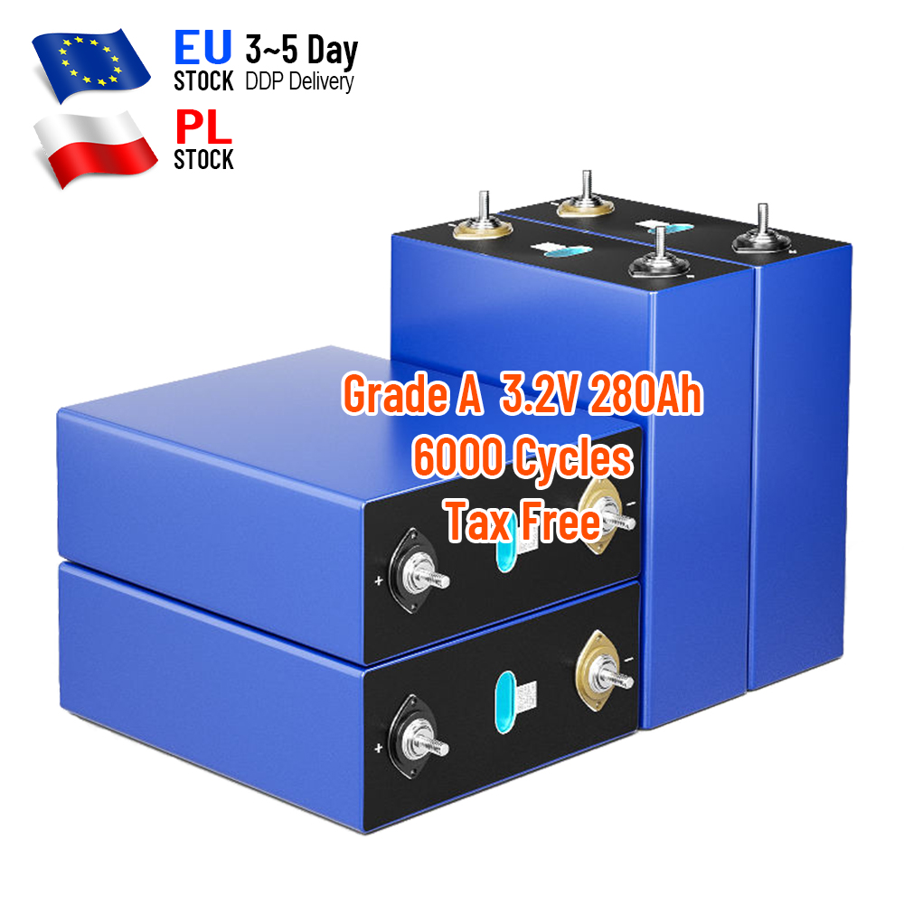 EU USA stock EVE прямой lf280k 280ah lifepo4 Аккумуляторный элемент оригинального класса A для лодки EV ESS solar PV в наличии