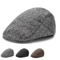 Casquette plate classique Gatsby en velours côtelé unisexe 100% polyester, style irlandais Goras Planas, casquette de chauffeur, casquette Ivy, toutes saisons, décontractée