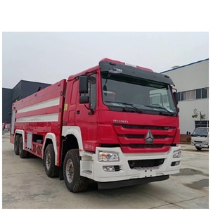 Camión de Bomberos Sino HOWO Diésel Nuevo Manual 8X4 con Tanque de Agua de 16000L y Espuma para Rescate y Extinción de Incendios en Venta - Product Image 3