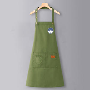 Mode <span class=keywords><strong>coton</strong></span> cuisine Chef tabliers uniforme pour femme hommes cuisine travail en Grill Restaurant Bar boutique cafés beauté ongles Studios - Product Image 5