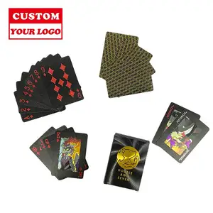 Oem доступны индивидуальные покерные карты пластиковые ПВХ покер водонепроницаемые игральные карты покер