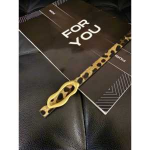 เข็มขัดผู้หญิงดีไซน์อิตาลีแบบบางพร้อมหัวเข็มขัดลายเสือดาววัสดุโลหะผสมสำหรับชุดแฟชั่น - Product Image 2