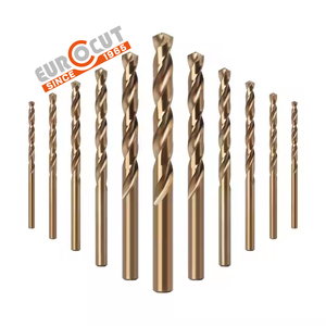 EUROCUT yüksek hızlı çelik <span class=keywords><strong>HSS</strong></span> M35 kobalt düz şaft büküm matkap ucu çelik Metal veya dökme demir için - Product Image 5