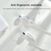 Earphone Silikon Tali Anti Hilang Tali Leher Headphone Tali Earphone untuk Aksesori Headset Apple AirPods 1/2/Pro