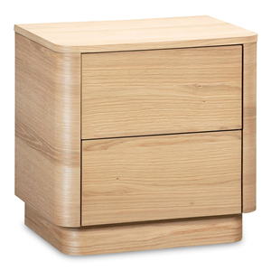 Luxury Solid Wood <strong>Bedside</strong> <strong>Table</strong> Home Furniture <strong>Oak</strong> Closed Nightstands - Product Image 5