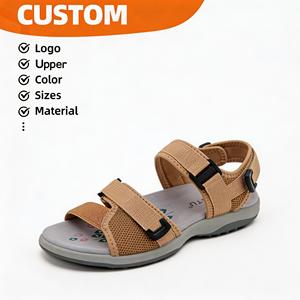 <span class=keywords><strong>Sandales</strong></span> d'été réglables à double sangle magique, légères, antidérapantes, pour la marche en extérieur, la randonnée, la plage, les sports décontractés - Product Image 6
