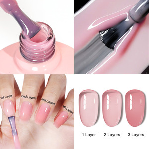 Lot de 20 vernis à ongles gel transparent effet gelée, couleurs printemps-été bleues, semi-permanents, à retirer par trempage, pour salon de manucure - Product Image 4