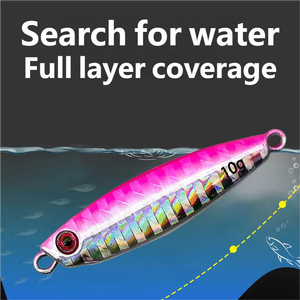 Señuelo de Pesca de Hierro Pequeño de Largo Alcance, Marca <span class=keywords><strong>Jema</strong></span>, Juego de Señuelos Giratorios para Pesca en Mar, Caballa y Peces de Agua Dulce, Señuelo Artificial - Product Image 1