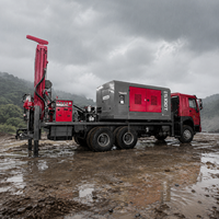 Foreuse carottière diesel hydraulique montée sur camion Feiyang, la plus vendue, avec moteur Yuchai, pompe haute capacité et moteur haute efficacité, 350m