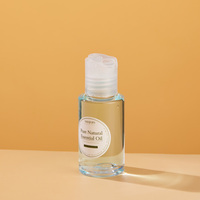 Bouteille vide en PET de 40 ml/50 ml/60 ml pour gel douche, shampoing et huile essentielle pour les soins de la peau et les liquides cosmétiques