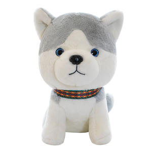 Peluches bambola animale di peluche personalizzata nuovo peluche di Huskie di cane animale costoso di vendita caldo - Product Image 1