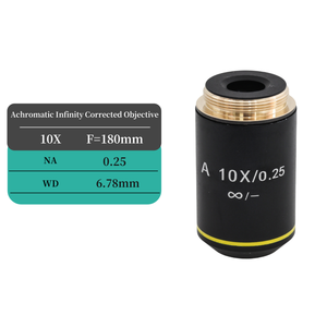 BOSSQING OEM desteklenen özelleştirilebilir siyah biyolojik renksiz Infinity objektif <span class=keywords><strong>Lens</strong></span> anti-yansıtıcı kaplama 20.32mmRMS 200g - Product Image 3