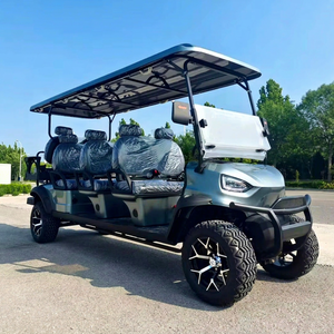 Carrito de Golf Eléctrico para Turismo, Batería de Plomo-Ácido, 3-4 Asientos, Fibra de Vidrio Resistente al Calor, Certificado CE, Autonomía de 70-90 km, Velocidad Máxima de 60 km/h - Product Image 1