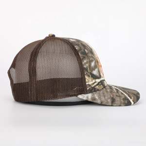 OEM de alta calidad al por mayor de encargo clásico de 6 paneles de camuflaje de algodón para hombre Gorras Animal bordado Logo deportes malla sombrero gorra de camionero sombrero - Product Image 4