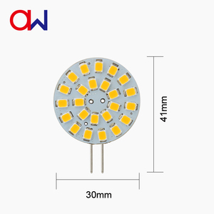 Ampoule LED G4 2W 24 SMD Bi-Pin 12V DC Ronde en forme de disque, remplacement halogène pour lustre en cristal, armoire, table, miroir, éclairage - Product Image 3