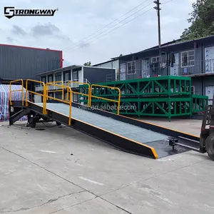 Adjustable Mobile 6t 8t 10t Warehouse Yard Hydraulic Mobile Container Load Loading Ramp