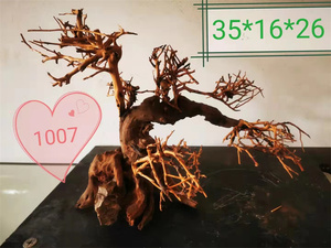 Aksesori Akuarium Kayu Apung Dekorasi Tangki Ikan Kayu Apung untuk Dekorasi - Product Image 3