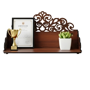 <b>Wall</b> <b>Shelf</b> for Living Room | Designer <b>Wall</b> <b>Mounted</b> <b>Shelf</b> for Home Decor Books Showpieces TV Accessories Storage - Product Image 1