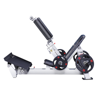 Machine à fessiers à charge libre pour usage commercial en salle de sport, avec pile de poids de 100 kg, certifiée CE, garantie 5 ans, pour la musculation