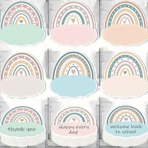 6 blocs de notes autocollantes mignonnes à motifs de dessins animés, idéales pour la décoration de bureau, les cadeaux pour les réunions des enseignants et les essentiels de rentrée scolaire pour les mémos. - Product Image 6