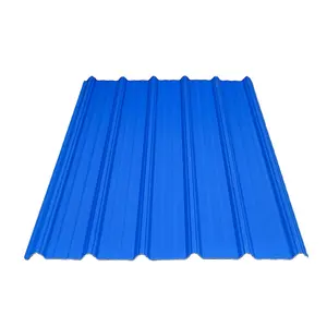 Customizable Blue Corrugated Galvanized Zinc Roofing Sheets for Building Construction