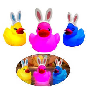 Juguetes de Pato LED Líquidos con Orejas de Conejo para Pascua, Halloween, Año Nuevo, Graduaciones, Manualidades Luminosas, Decoraciones, Novedades para Fiestas - Product Image 1