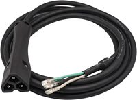 Chargeur de chariot de golf 48V, connecteur à poignée triangulaire 3 broches pour pièces de chariot de golf électrique EZGO RXV 604321 611219