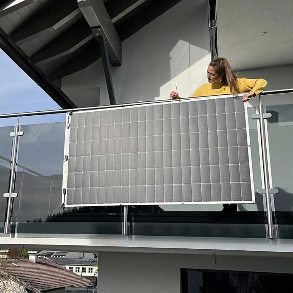 Sunport güç güneş enerjili kiremitler esnek fotovoltaik 10bb Perc Mono yarım kesim hücre kolay bakım ucuz kişiselleştirilmiş