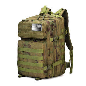Wholesale <b>Backpacks</b> Outdoor <b>45L</b> Large Capacity Man 3 Days Molle Hiking Bags for Trekking Camping <b>Backpack</b> - Product Image 2