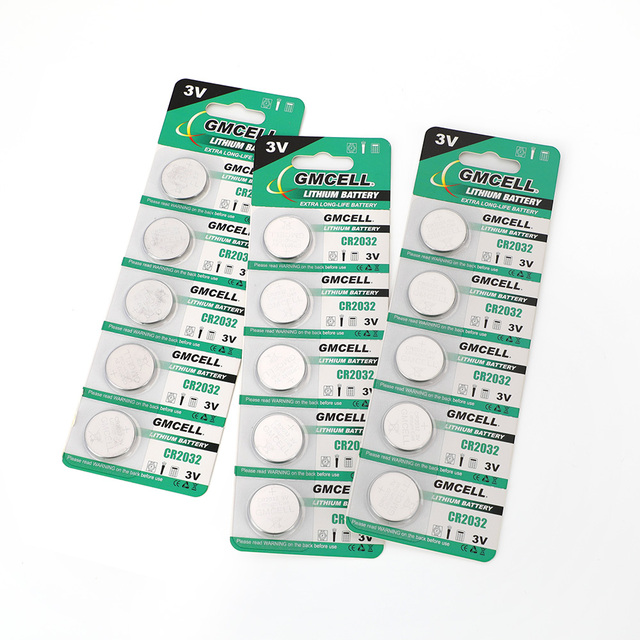 Lithium Manganese Dioxide Button Cell 3V CR2032 CR2025 CR2450 Button Lithium Cell Batteries