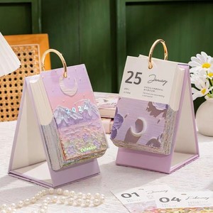 Venta al por mayor a todo color de diseño personalizado 2024 nuevo anual mensual ejecutivo Escritorio de pared de Impresión logotipo estilo calendario - Product Image 2