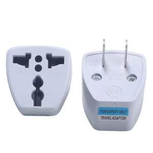 Konverter Adaptor steker daya perjalanan AS Konversi pariwisata Adaptor Outlet colokan standar Amerika - Product Image 1