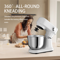 Cheftronic Profession 5L Stand Mixer 1500W 12 velocidades Cake Machine Food Planetary Dough Mixer Cocina Pequeños electrodomésticos