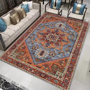 Tappeto Lavabile <span class=keywords><strong>per</strong></span> <span class=keywords><strong>Soggiorno</strong></span> Persiano Turco di Grandi Dimensioni Classico Antiscivolo Tappetino <span class=keywords><strong>per</strong></span> Casa Preghiera Fatto a Macchina - Product Image 3