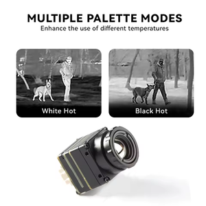 Cámara Térmica de Plástico 4K 50fps 640x512/384x288/256x192 IR <40mk con Interfaz CVBS para Drones FPV - Product Image 6