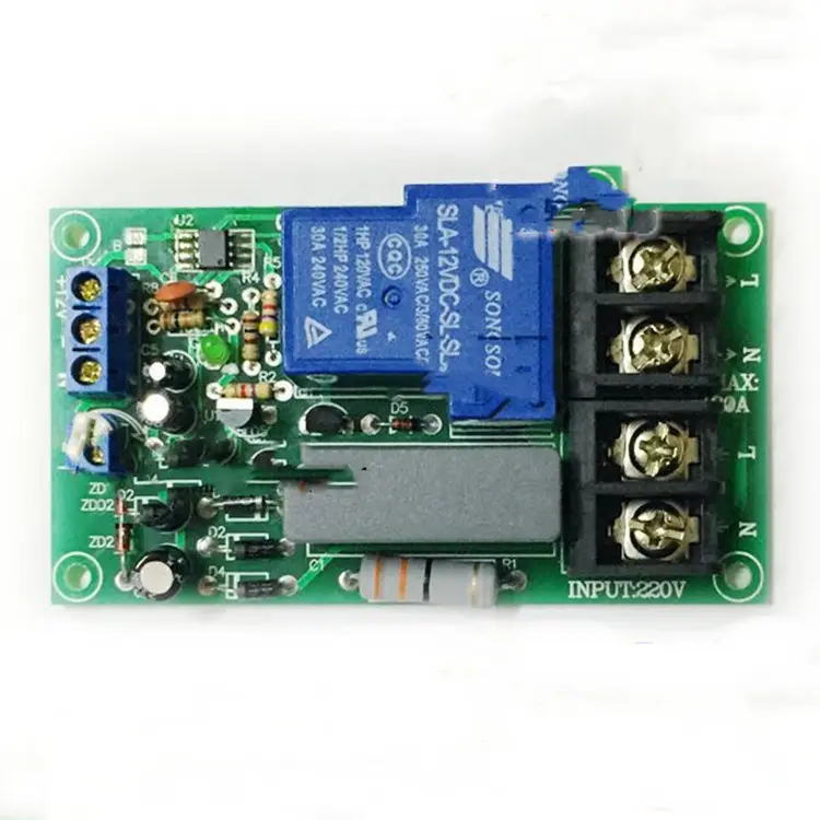 0.1 - 30 seconds adjustable delay relay module module 220V30A in and out of the delay relay circuit
