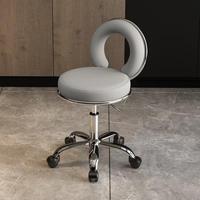 Chaise de salon professionnelle en cuir PU K avec hauteur réglable pour les installations de loisirs, l'extérieur et l'hôtellerie, design moderne