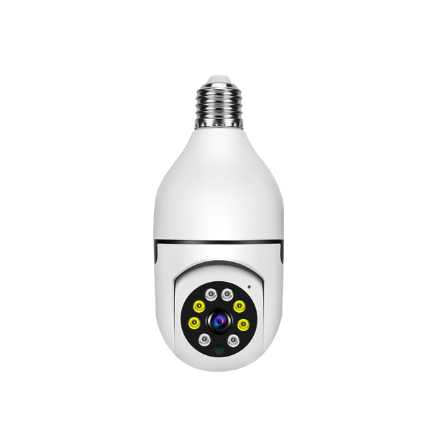 360 Panoramic HD Night Vision Wireless Light Bulb Camera Indoor Home Mini Use Network CCTV PTZ Security Camera
