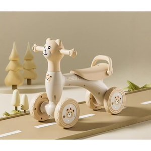 Coches de Juguete para Niños sin Pedales con 4 Ruedas Silenciosas, Luces y Música, Bicicleta de Equilibrio para Bebés de 2 a 4 Años, Regalos de Cumpleaños - Product Image 4