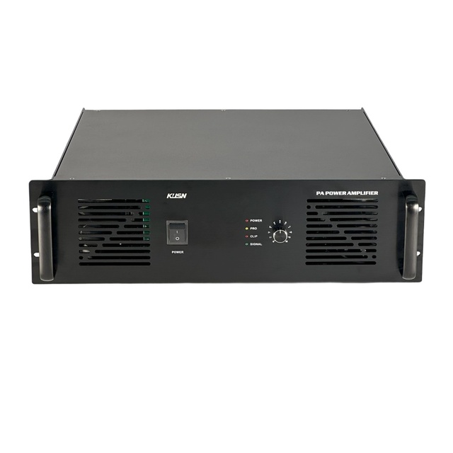 800W 100V Constant Voltage 3U Aluminum Alloy Panel Power Amplifier Sound Class Ab Professional Audio Pa System