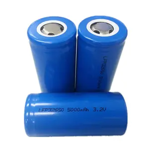 Huaxing充電式高放電3C32700 3.2V 6AHLiFePO4リチウムイオン円筒形電池