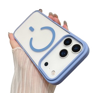 Custodia per telefono in acrilico trasparente popolare per il commercio transfrontaliero, design minimalista, guscio protettivo magnetico per <span class=keywords><strong>iPhone</strong></span> 17ProMax/16/15/14 - Product Image 1