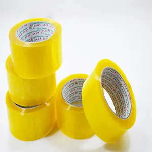 Adhesive Tape Carton Package Carton Box Transparent BOPP Rubber Hot New Waterproof Products 3m Double Coated Laminating 200mp