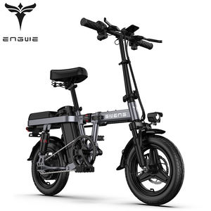 <span class=keywords><strong>Engwe</strong></span> <span class=keywords><strong>T14</strong></span> E Bike Bicicleta eléctrica plegable Bicicleta eléctrica blanca 250W 14 pulgadas Mini bicicleta eléctrica 48V10A Adult City Ebike 25 KM/H - Product Image 2