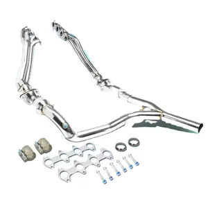 LONG TUBE EXHAUST HEADER for FORD 04-10 F150 4WD 2.5" 4-1 5.4L 330Cu. In. V8 GAS SOHC Naturally Aspirated