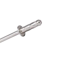 Rivet à tête bombée en acier inoxydable 304 industriel, à extrémité fermée, multi-grip, antidérapant, à mandrin à double pince, à œillet aveugle