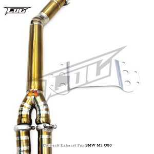 Sistema de Escape Catback de Ajuste Directo para BMW M2 G87 M3/M4 G80/G82/G8X S58 3.0T 2021-2026 Boska de Titanio Ligero con Tubo Central Único de 3.5 Pulgadas - Product Image 3