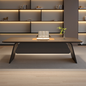 Scrivania Modulare di Lusso in Legno Certificata CE, Tavolo e Sedie da <span class=keywords><strong>Ufficio</strong></span>, Scrivania per Computer, Arredamento per <span class=keywords><strong>Ufficio</strong></span> Domestico dal Design Moderno - Product Image 2